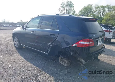 2015 Mercedes-Benz Ml 350 4Matic from USA, damaged, VIN 4JGDA5HB1FA554969